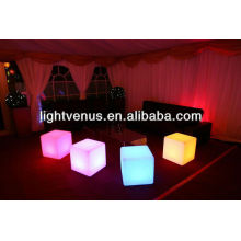 Allumé clignotant 3D led cube lumineux rgb